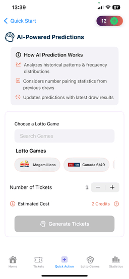 Lottoread | AI Lottery Ticket Scanner & Number Generator